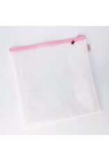 SIMPLE STORIES SIMPLE STORIES PINK LARGE CRAFT STORAGE POUCH
