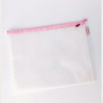 SIMPLE STORIES SIMPLE STORIES PINK MEDIUM CRAFT STORAGE POUCH