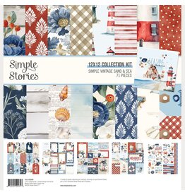 SIMPLE STORIES SIMPLE STORIES VINTAGE SAND & SEA 12x12 COLLECTION KIT