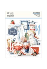SIMPLE STORIES SIMPLE STORIES VINTAGE SAND & SEA BITS & PIECES 77/PK