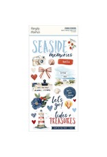 SIMPLE STORIES SIMPLE STORIES VINTAGE SAND & SEA FOAM STICKERS
