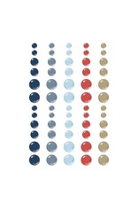 SIMPLE STORIES SIMPLE STORIES VINTAGE SAND & SEA GLOSSY ENAMEL DOTS