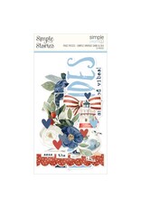 SIMPLE STORIES SIMPLE STORIES SIMPLE PAGES VINTAGE SAND & SEA PAGE PIECES 15/PK
