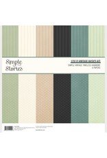 SIMPLE STORIES SIMPLE STORIES VINTAGE TIMELESS HARMONY 12x12 BASICS KIT