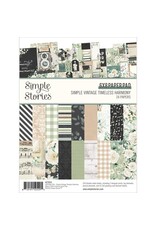 SIMPLE STORIES SIMPLE STORIES VINTAGE TIMELESS HARMONY 6x8 PAPER PAD 24 SHEETS