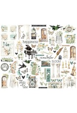 SIMPLE STORIES SIMPLE STORIES VINTAGE TIMELESS HARMONY BITS & PIECES 81/PK
