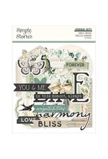 SIMPLE STORIES SIMPLE STORIES VINTAGE TIMELESS HARMONY JOURNAL BITS & PIECES 90/PK