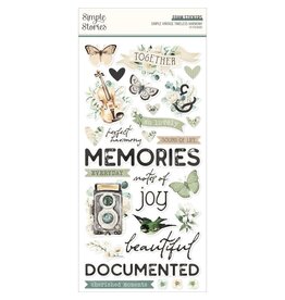 SIMPLE STORIES SIMPLE STORIES VINTAGE TIMELESS HARMONY FOAM STICKERS