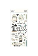 SIMPLE STORIES SIMPLE STORIES VINTAGE TIMELESS HARMONY FOAM STICKERS