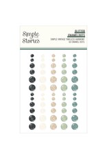 SIMPLE STORIES SIMPLE STORIES VINTAGE TIMELESS HARMONY GLOSSY ENAMEL DOTS