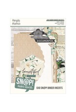 SIMPLE STORIES SIMPLE STORIES SN@P VINTAGE TIMELESS HARMONY 6x8 BINDER INSERTS