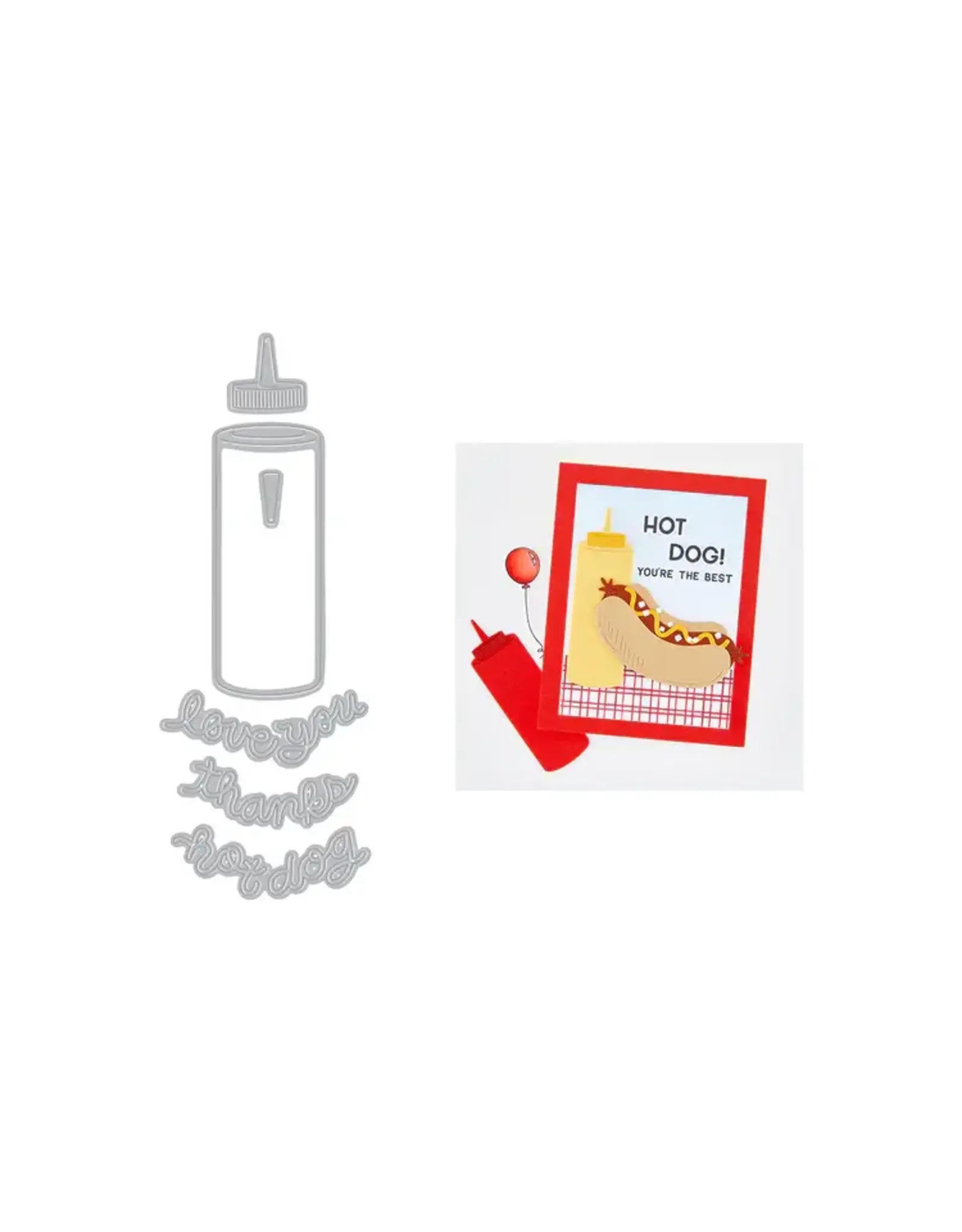 HERO ARTS HERO ARTS SQUEEZE BOTTLE DIE SET