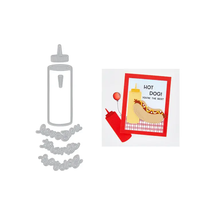 HERO ARTS HERO ARTS SQUEEZE BOTTLE DIE SET