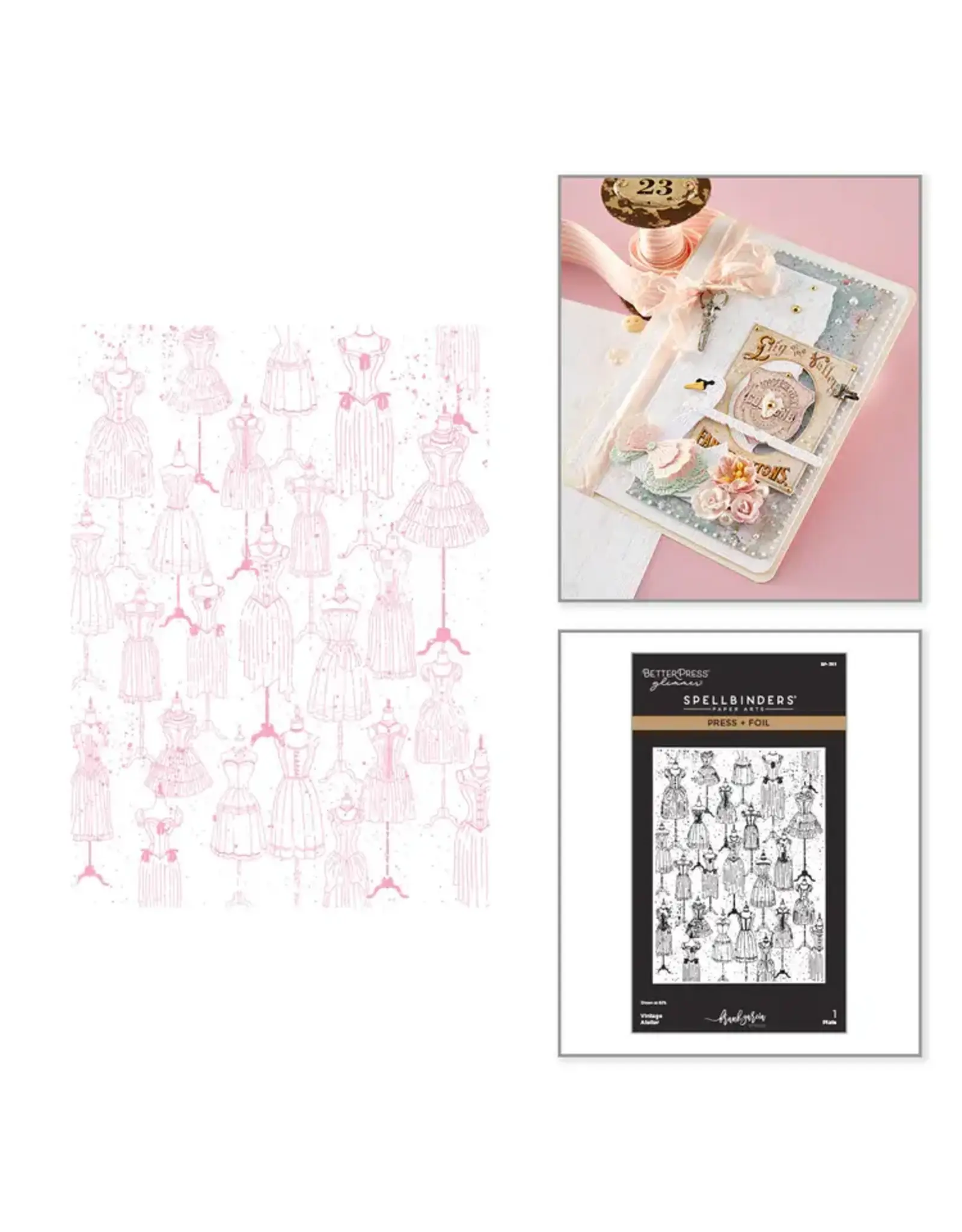 SPELLBINDERS SPELLBINDERS BETTERPRESS FRANK GARCIA VINTAGE ATELIER PRESS + FOIL PLATE
