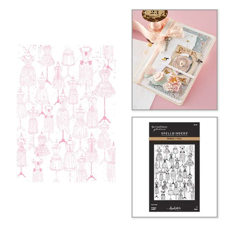 SPELLBINDERS SPELLBINDERS BETTERPRESS FRANK GARCIA VINTAGE ATELIER PRESS + FOIL PLATE