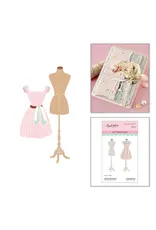 SPELLBINDERS SPELLBINDERS FRANK GARCIA COUTURE DRESSFORM ETCHED DIE SET