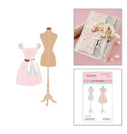 SPELLBINDERS SPELLBINDERS FRANK GARCIA COUTURE DRESSFORM ETCHED DIE SET