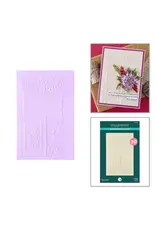 SPELLBINDERS SPELLBINDERS SUSAN TIERNEY-COCKBURN ODE TO A POET 3D EMBOSSING FOLDER