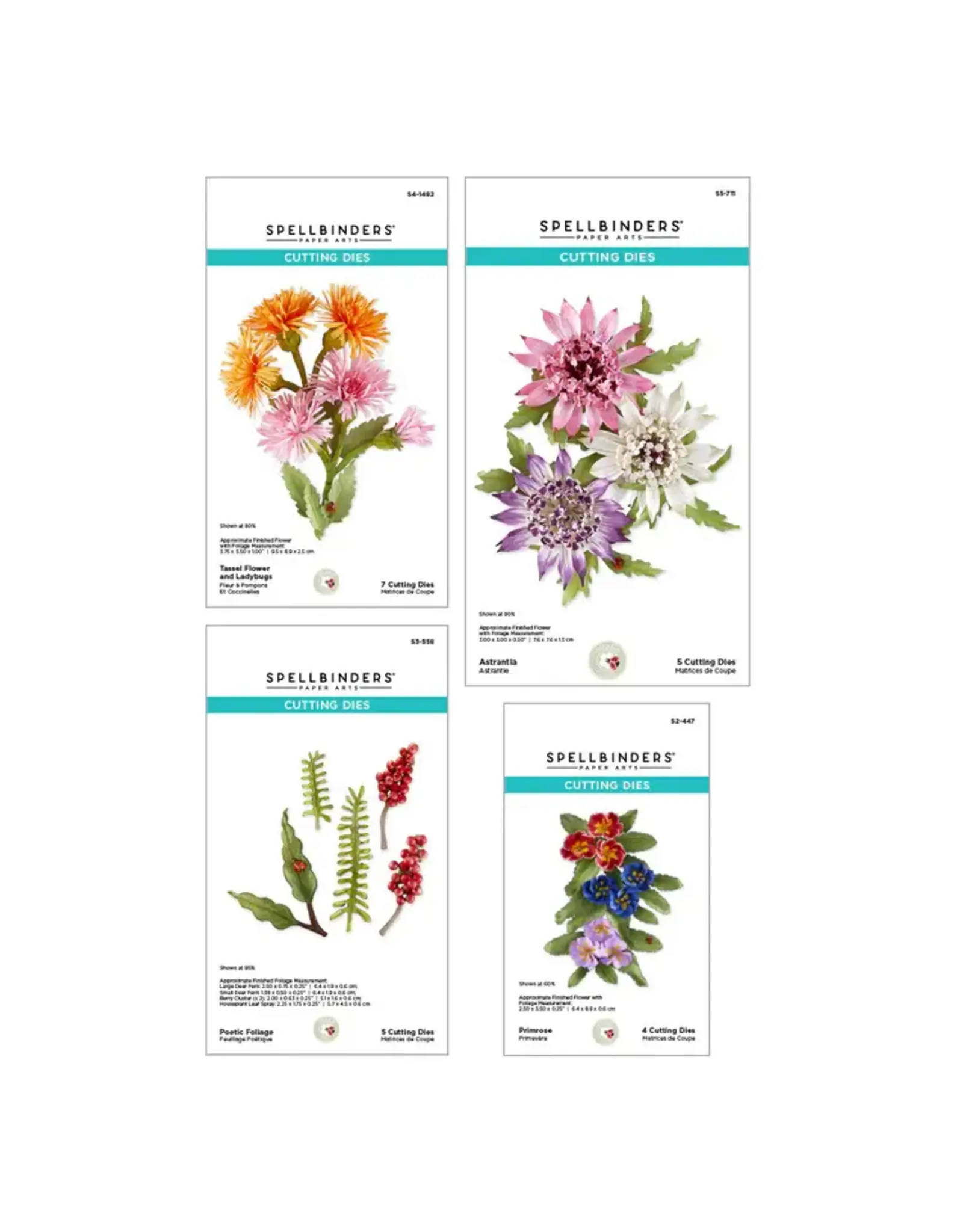 SPELLBINDERS SPELLBINDERS SUSAN TIERNEY-COCKBURN SERENITY GARDEN DIE BUNDLE