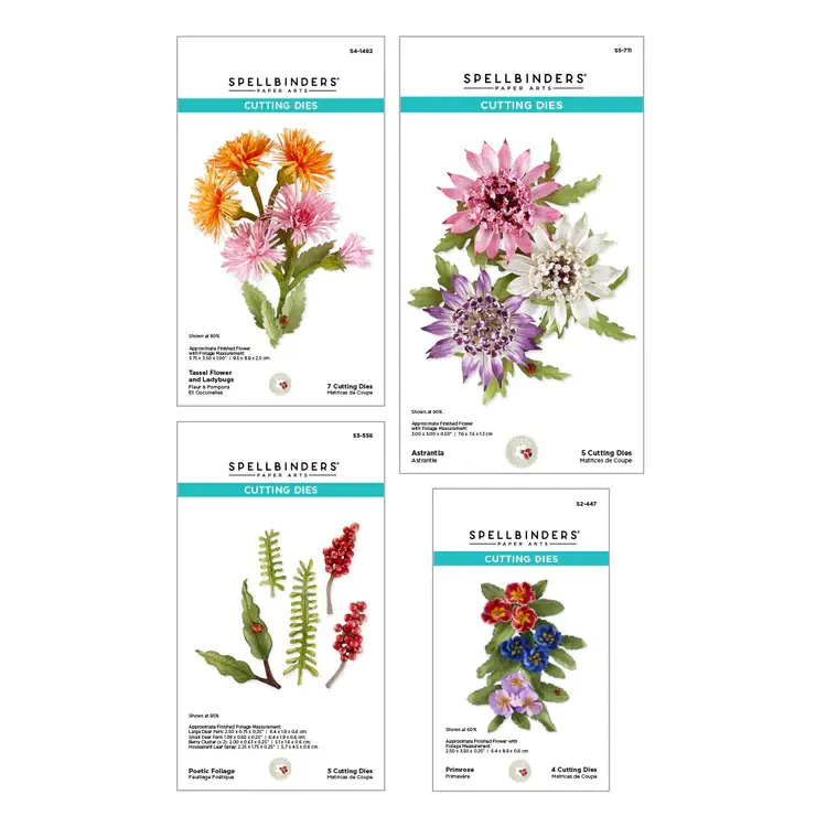 SPELLBINDERS SPELLBINDERS SUSAN TIERNEY-COCKBURN SERENITY GARDEN DIE BUNDLE