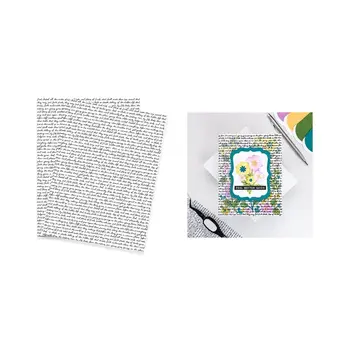 HERO ARTS HERO ARTS HERO TRANSFERS BIRDSONG SCRIPT RUB-ONS