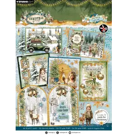 STUDIOLIGHT STUDIOLIGHT CHRISTMAS FOREST CARD MAKING PAD