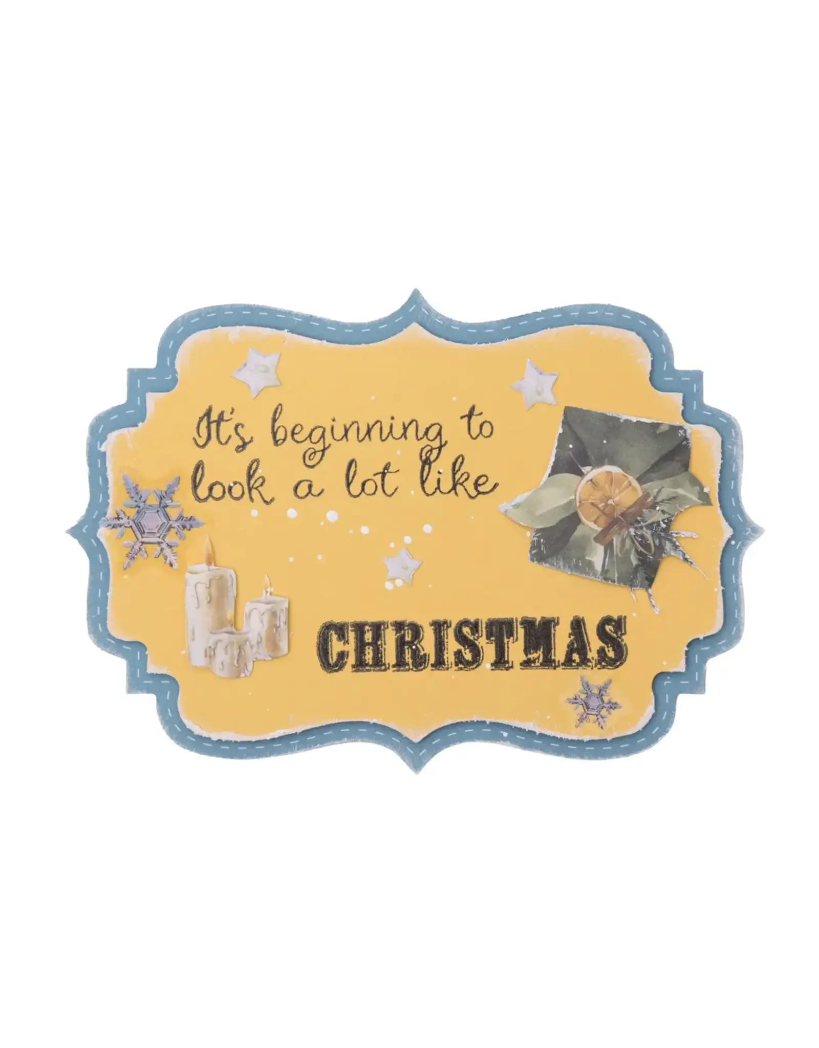 STUDIOLIGHT STUDIOLIGHT CHRISTMAS FOREST ELEMENTS & TEXTS STICKERS 5 SHEETS