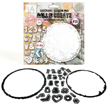 AALL & CREATE AALL & CREATE #38 COUNTING CIRCLES DIE SET