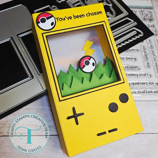 TRINITY STAMPS TRINITY STAMPS GASHAPON MACHINE DIE SET