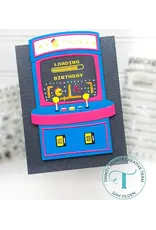 TRINITY STAMPS TRINITY STAMPS 8-BIT ALPHABET 3x4 CLEAR STAMP SET