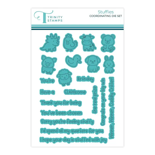 TRINITY STAMPS TRINITY STAMPS STUFFIES COORDINATING DIE SET