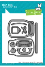 LAWN FAWN LAWN FAWN BUILD-A-DRINK MASON JAR ADD-ON DIE SET