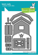 LAWN FAWN LAWN FAWN BUILD-A-BARN DIE SET