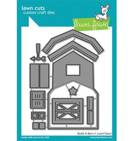 LAWN FAWN LAWN FAWN BUILD-A-BARN DIE SET