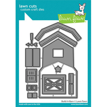 LAWN FAWN LAWN FAWN BUILD-A-BARN DIE SET