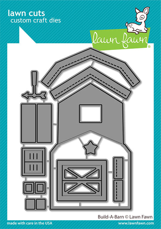 LAWN FAWN LAWN FAWN BUILD-A-BARN DIE SET