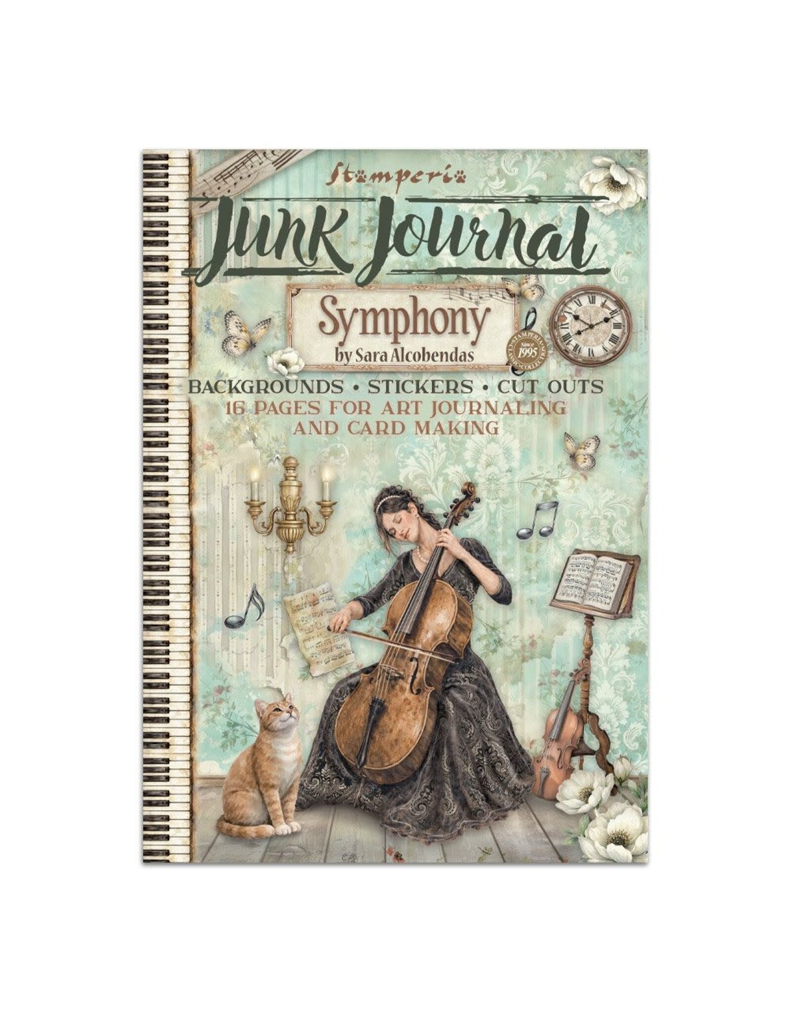 STAMPERIA STAMPERIA SYMPHONY JUNK JOURNAL