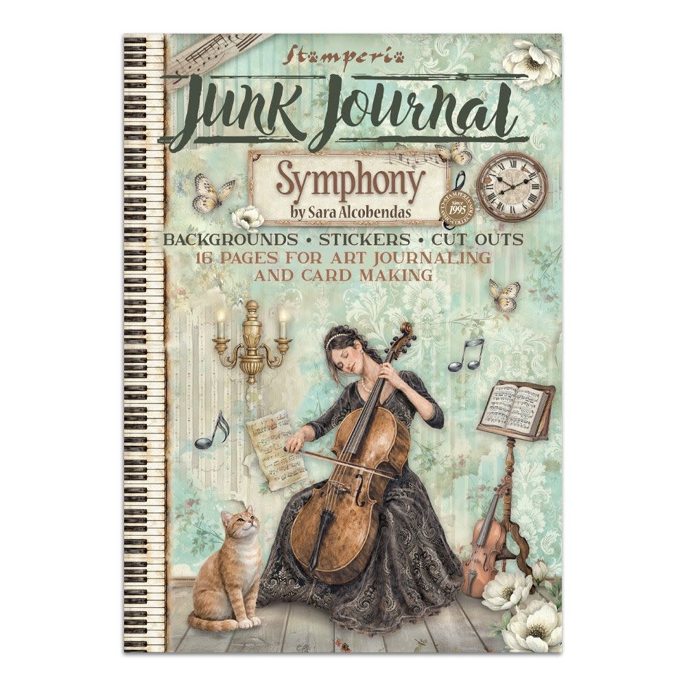 STAMPERIA STAMPERIA SYMPHONY JUNK JOURNAL