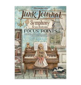 STAMPERIA STAMPERIA SYMPHONY A5 FOCUS POINTS JUNK JOURNAL
