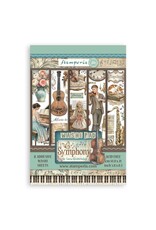 STAMPERIA STAMPERIA SYMPHONY A5 WASHI PAD