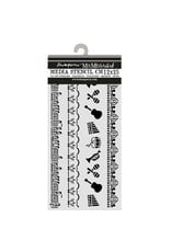 STAMPERIA STAMPERIA SYMPHONY BORDERS 12x25cm STENCIL