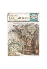 STAMPERIA STAMPERIA SYMPHONY EPHEMERA ADHESIVE PAPER CUT OUTS