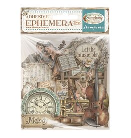 STAMPERIA STAMPERIA SYMPHONY EPHEMERA ADHESIVE PAPER CUT OUTS