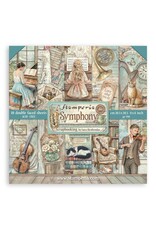 STAMPERIA STAMPERIA SYMPHONY 8x8 PAPER PACK 10 SHEETS