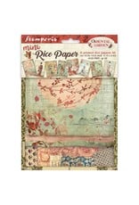 STAMPERIA STAMPERIA ORIENTAL GARDEN A6 MINI RICE PAPER 8/PK