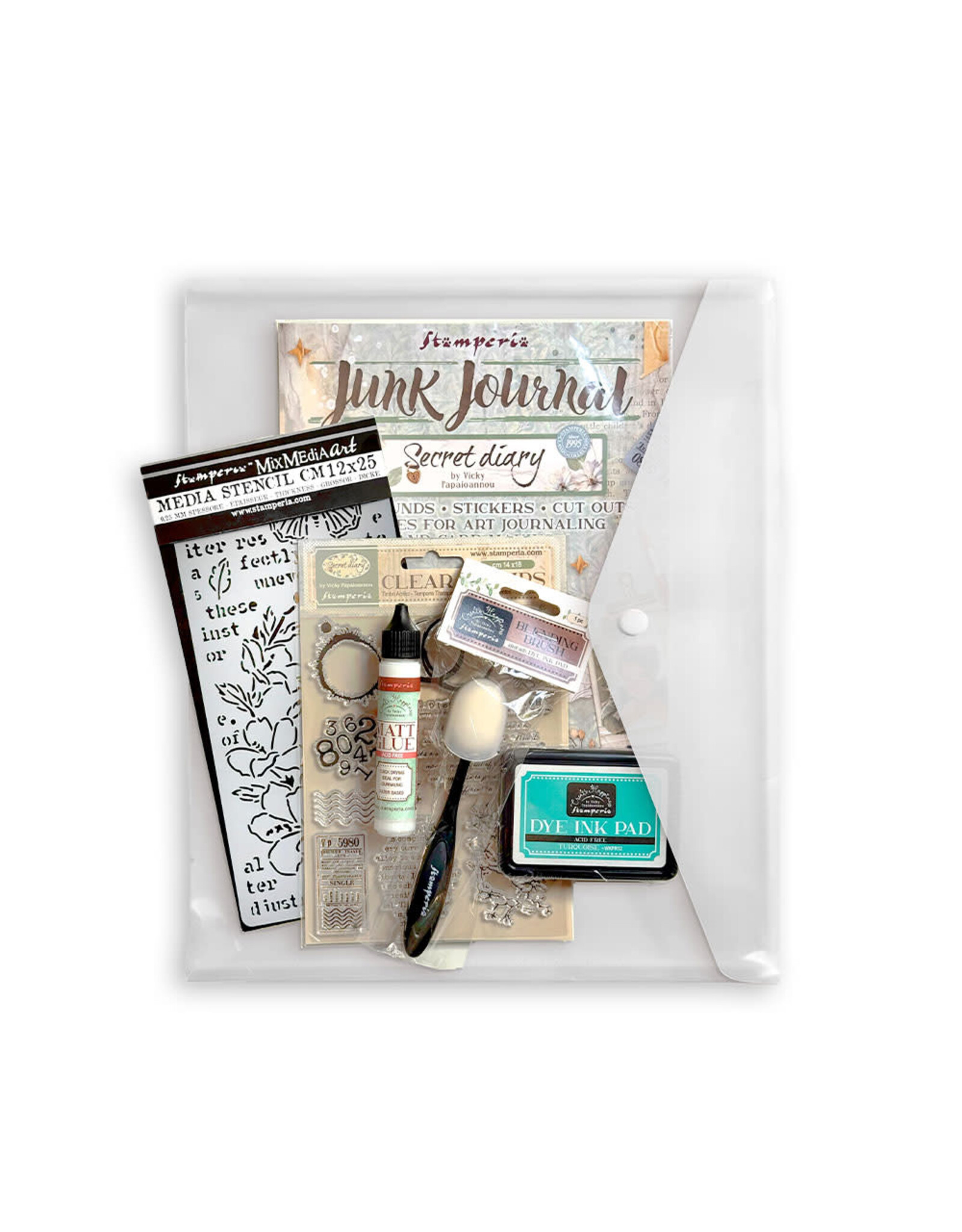 STAMPERIA STAMPERIA SECRET DIARY ART JOURNAL BUNDLE