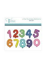 TRINITY STAMPS TRINITY STAMPS LITTLE NUMBER BALLOONS DIE SET