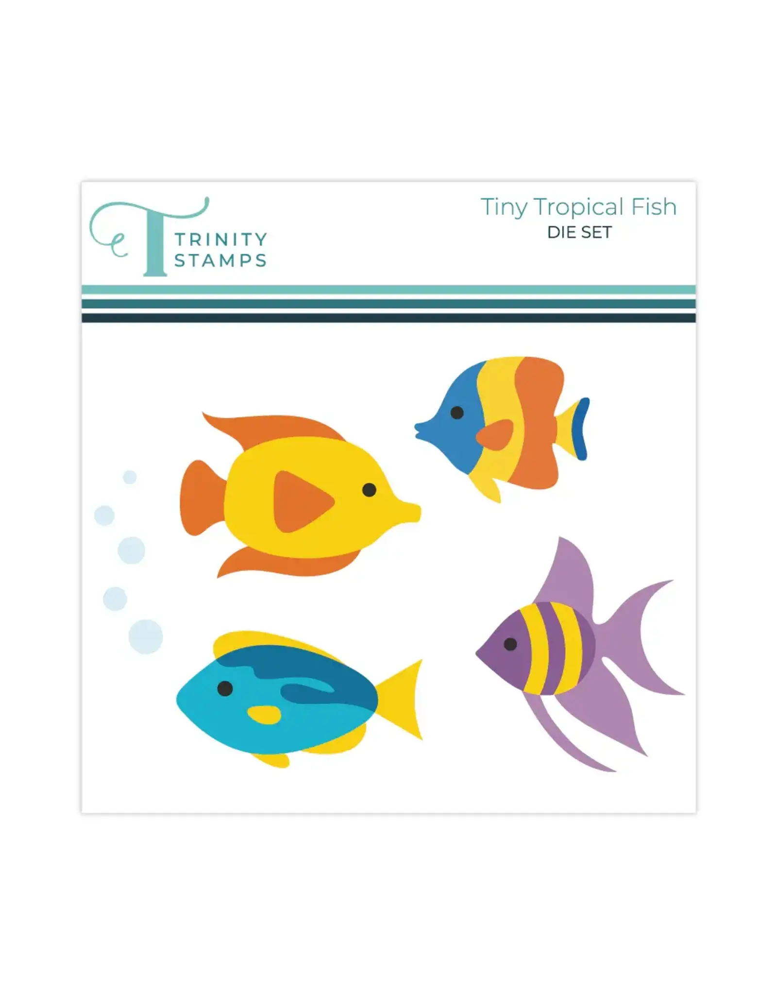 TRINITY STAMPS TRINITY STAMPS TINY TROPICAL FISH DIE SET