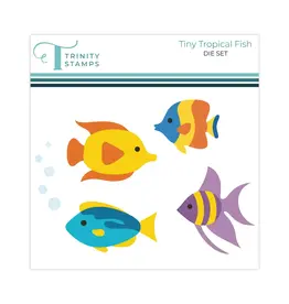 TRINITY STAMPS TRINITY STAMPS TINY TROPICAL FISH DIE SET