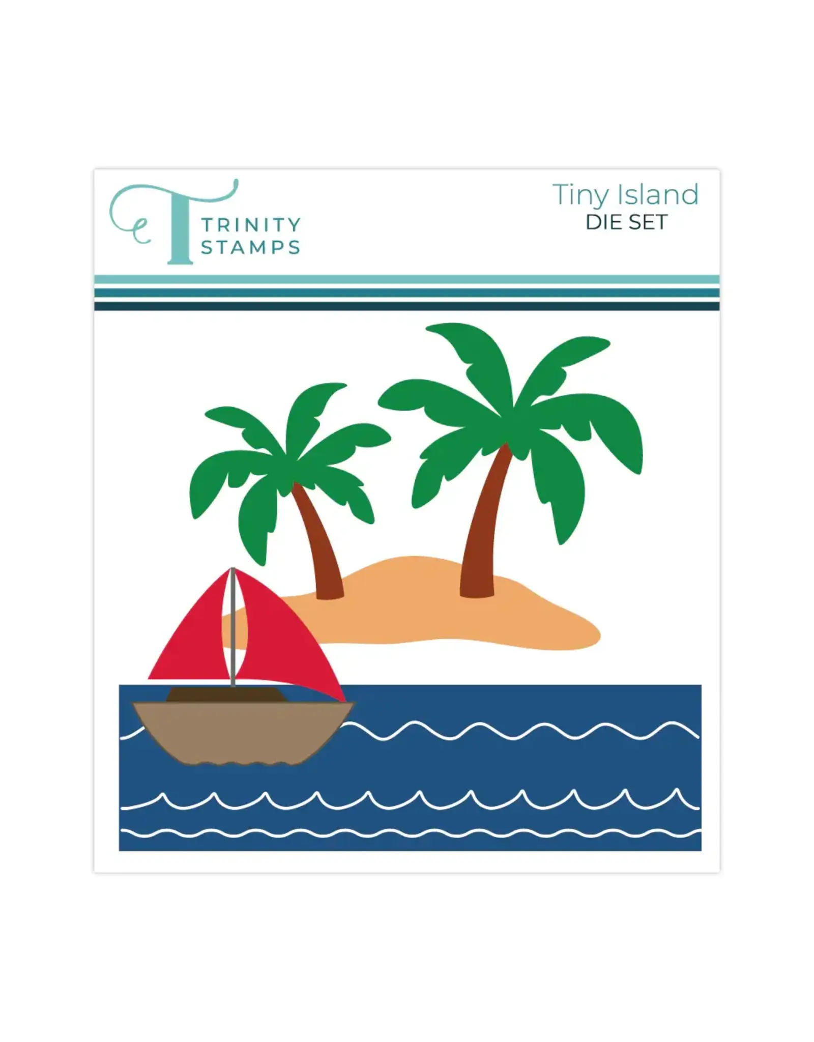TRINITY STAMPS TRINITY STAMPS TINY ISLAND DIE SET